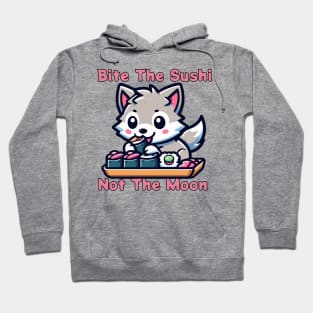 Foxy sushi party Japanese food Hoodie